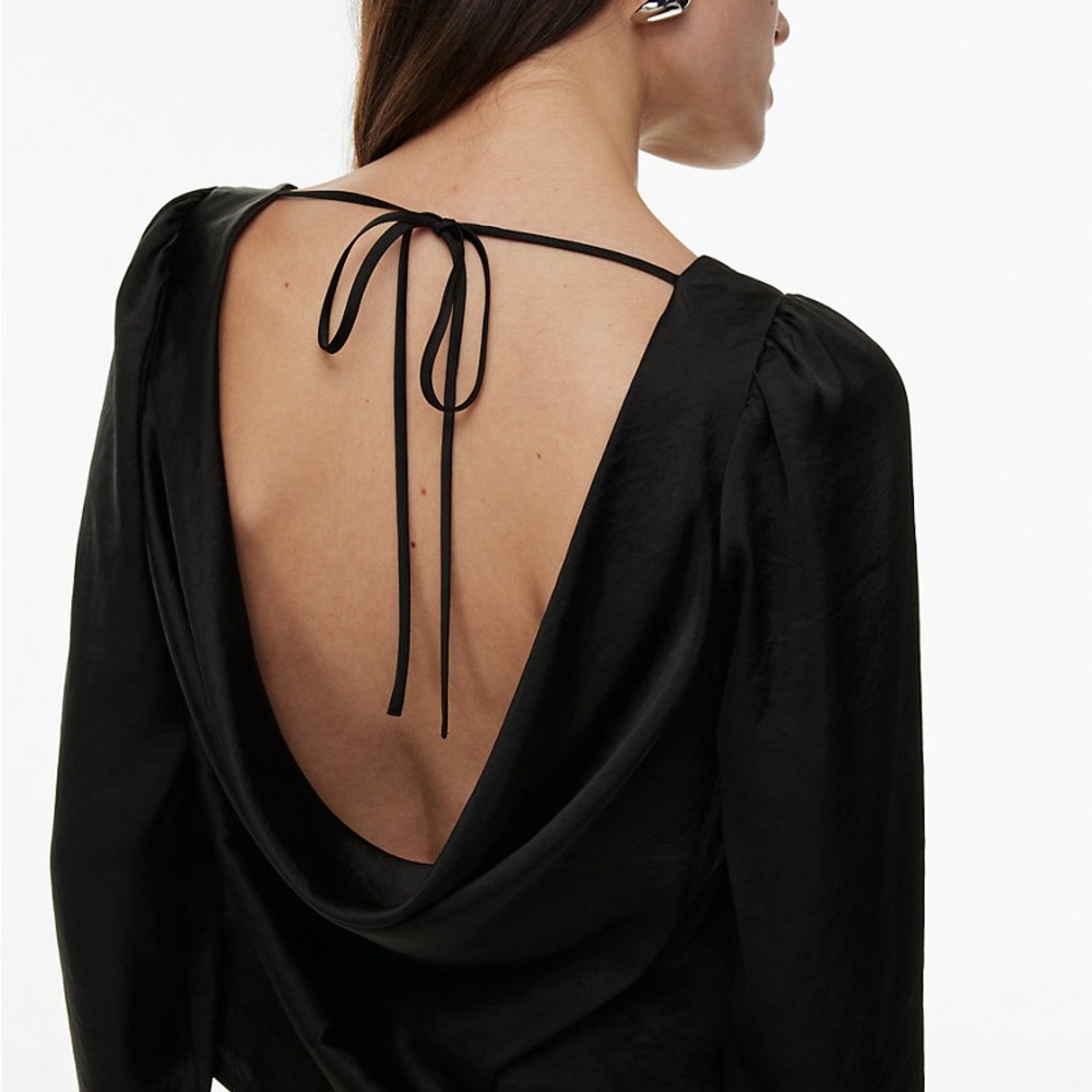 Wilfred Villeroy Satin Blouse - Light Birch (XXS)